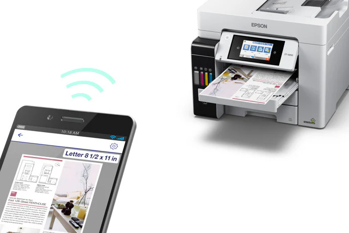 Epson EcoTank Pro ET-5850 Wireless All-in-One - Image 12